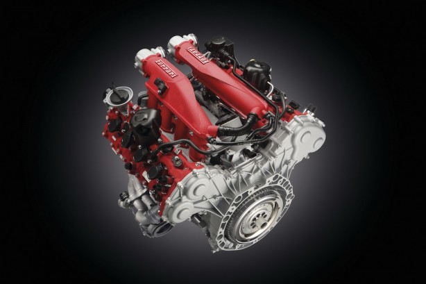 Ferrari California T turbocharged V8