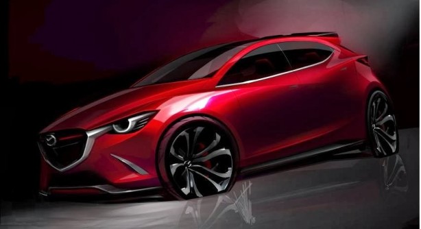 Mazda Hazumi Concept sketch