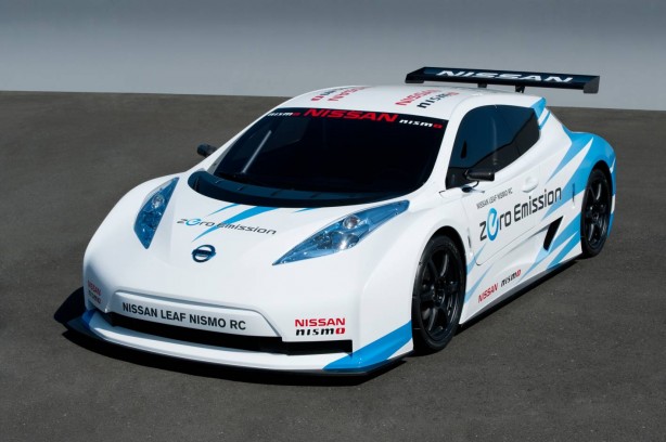 Nissan LEAF Nismo RC front quarter