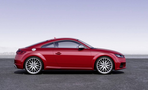 2015 Audi TTS side