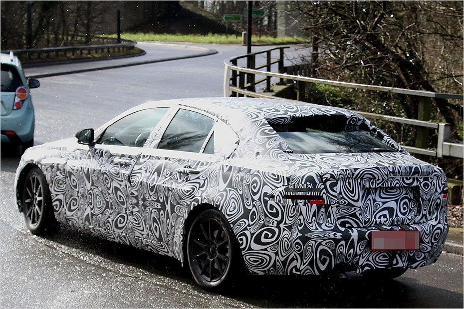 Jaguar Cars - News: all-new Jaguar XE spied