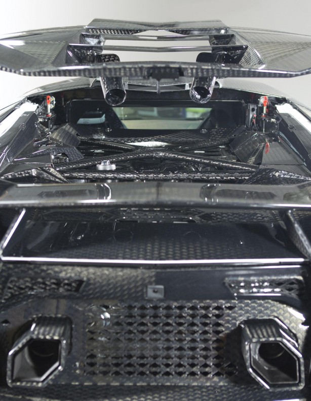 Mansory Lamborghini Aventador LP700-4 based Carbonado GT engine