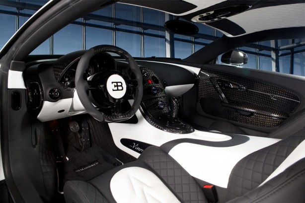 Bugatti Veyron Vivere interior