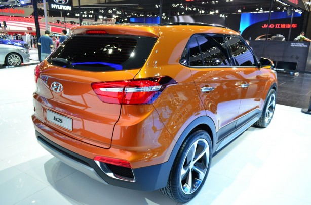 Hyundai ix25 concept rear quarter