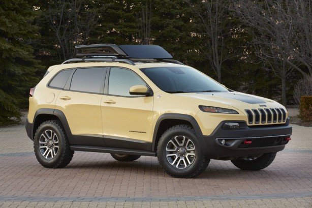 Jeep Cherokee Adventurer is one of six concept vehicles develope