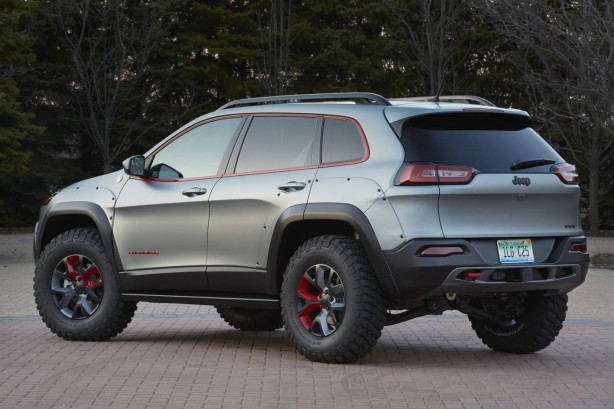 Jeep Cherokee Dakar is one of six concept vehicles developed by