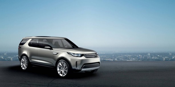 Land Rover Discovery Vision Concept front quarter