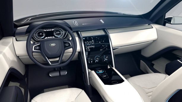 Land Rover Discovery Vision Concept interior