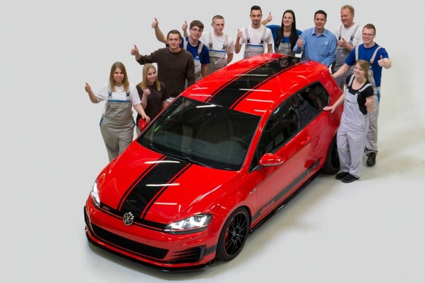 Volkswagen Golf GTI Wolfsburg Edition top