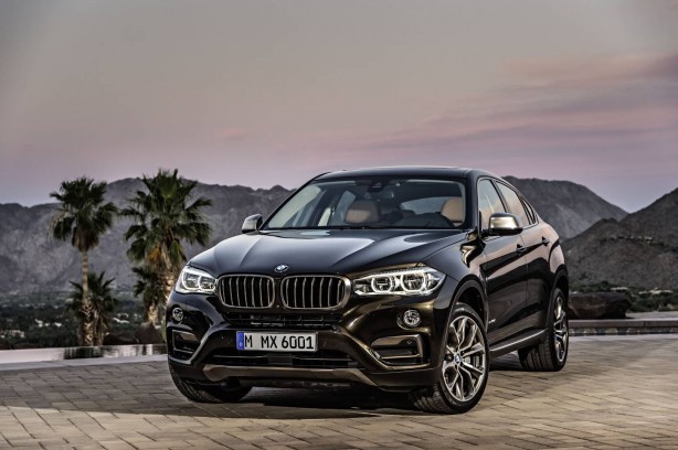 2015 BMW X6 front quarter