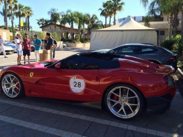 Ferrari F12 TRS side