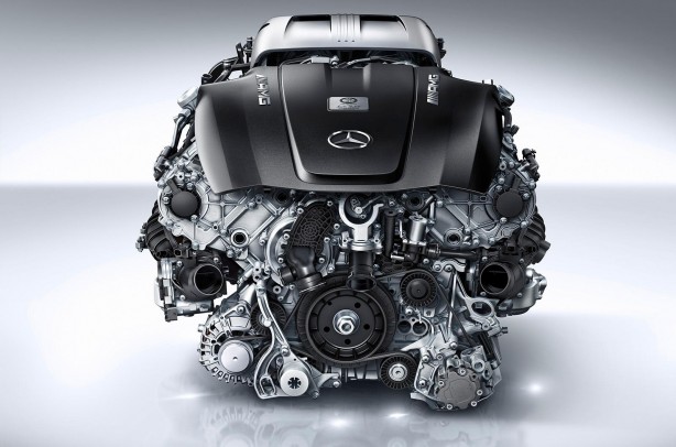 Mercedes-AMG-GT-engine