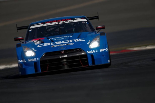 Nissan GT-R Calsonic IMPUL in 2014 Super GT Championship