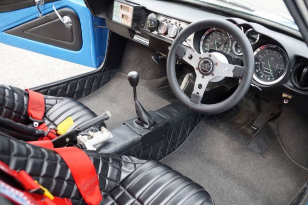 1972 Renault Alpine A110 Coupe interior