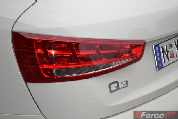 2014 Audi Q3 1.4TSI taillight
