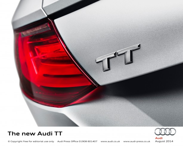 Audi TT rear badge