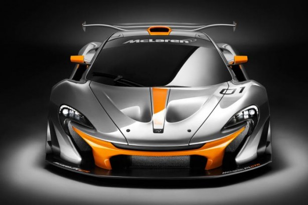 McLaren P1 GTR front