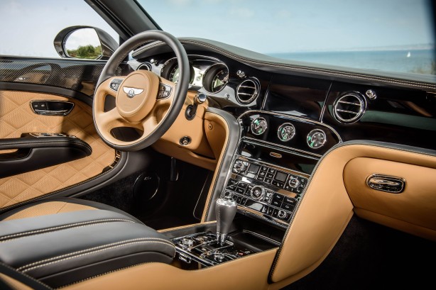 Bentley Mulsanne Speed dashboard