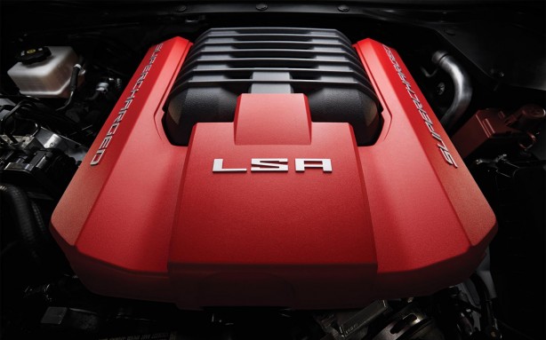 HSV GTS Maloo supercharged LSA engine