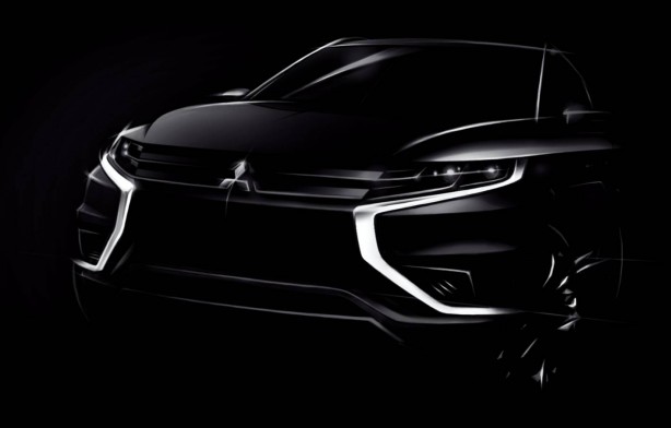 Mitsubishi Outlander PHEV Concept-S front
