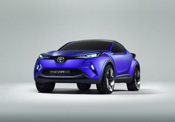 Toyota C-HR concept leaked image front