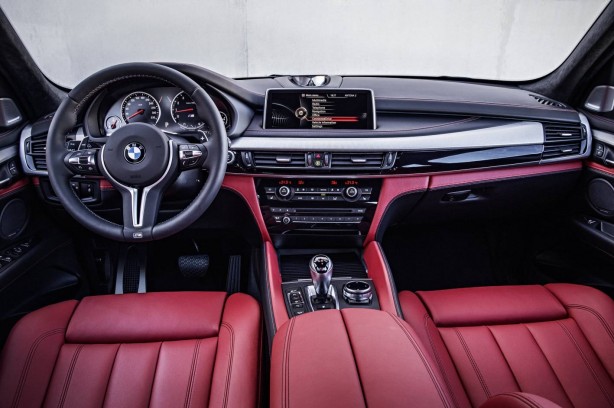 2015 BMW X5 M and X6 M interior