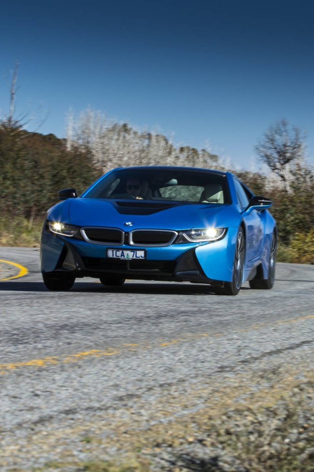 BMW i8 plug-in hybrid front