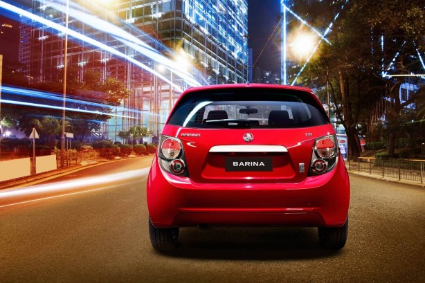 Holden Barina 'Trio' Pack rear