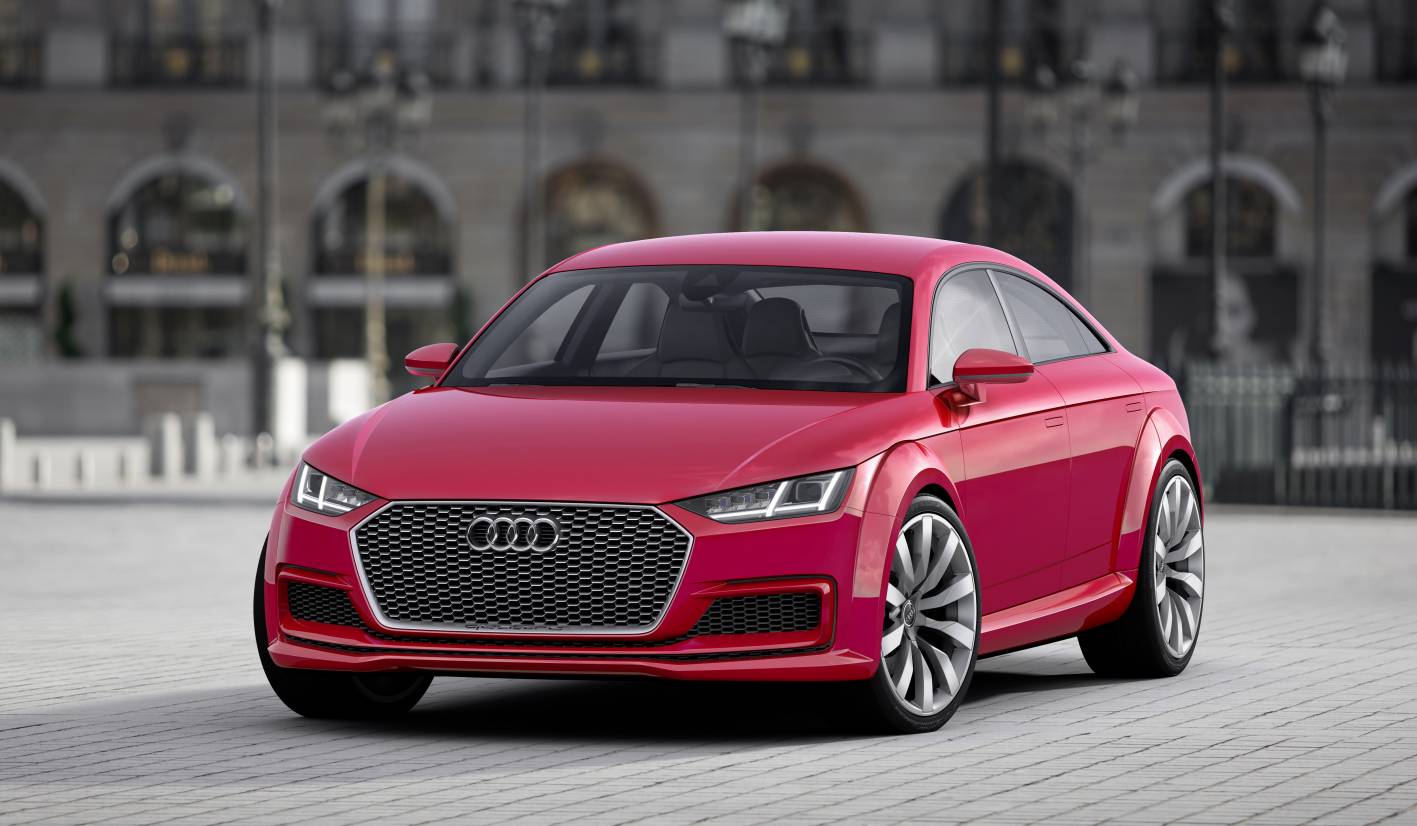 Audi TT Sportback concept unwrapped with 294kW from 2.0