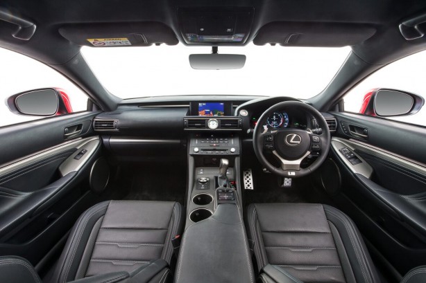 2014 Lexus RC 350 F Sport interior