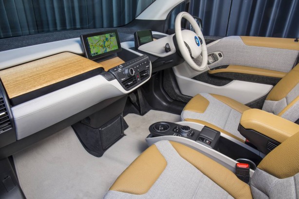 BMW i3 EV interior