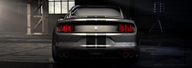 Ford Shelby GT350 Mustang rear