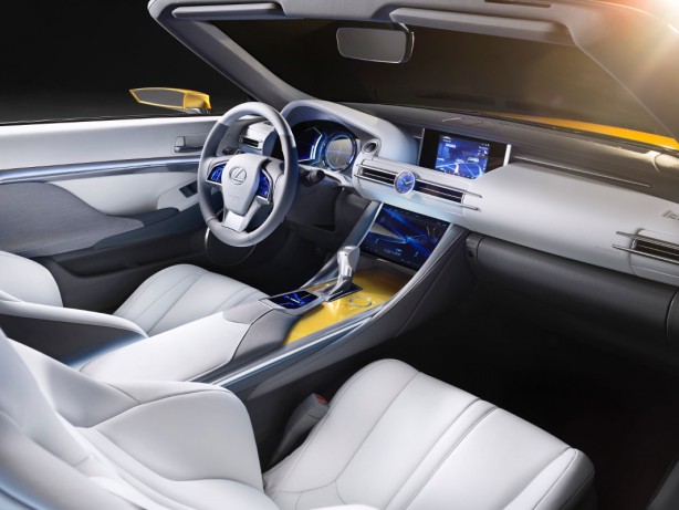Lexus LF-C2 Roadster concept interior