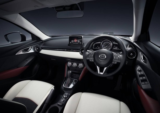 Mazda CX-3 SUV interior