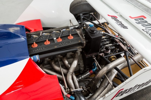 Aryton Senna Toleman TG183B engine