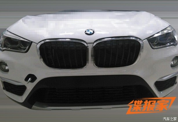 2016 BMW X1 spy photo front
