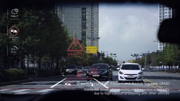 Hyundai Augmented Reality HUD