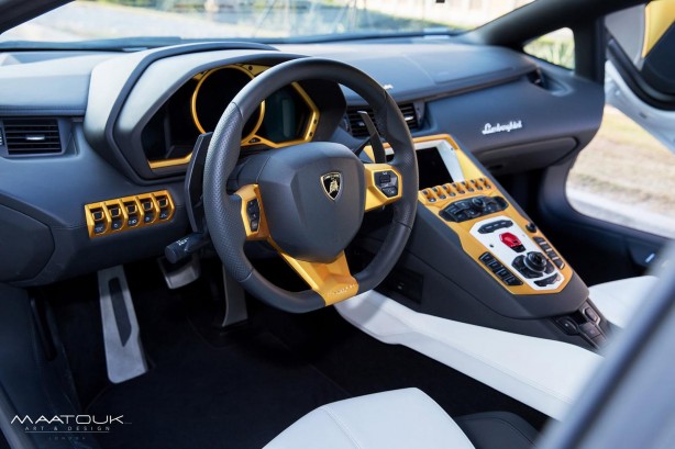 Lamborghini Aventador LP700-4 by Maatouk Design interior