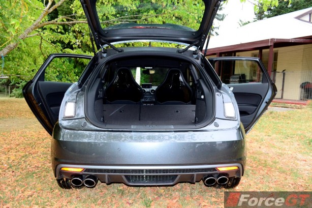 2015 Audi S1 Sportback rear hatch
