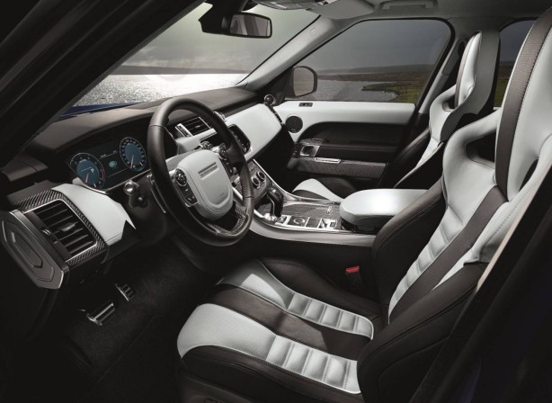 2015 Range Rover Sport SVR interior