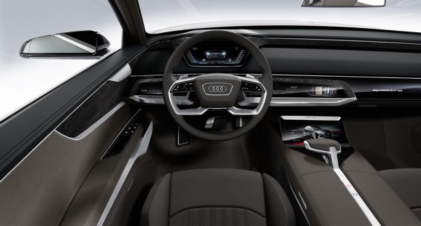 Audi Prologue Avant concept dashboard
