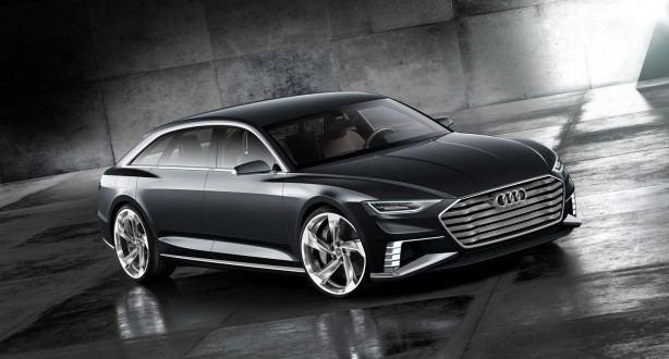Audi Prologue Avant concept front quarter-1