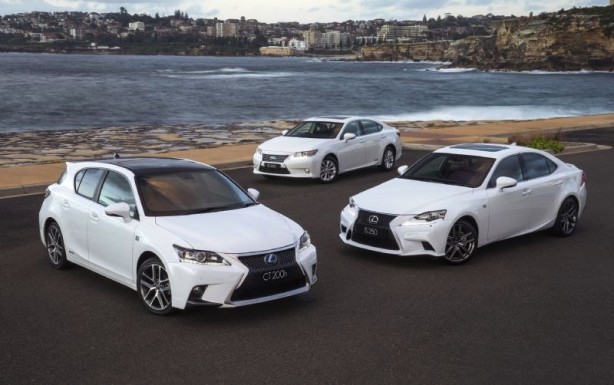 Lexus CT, IS, ES