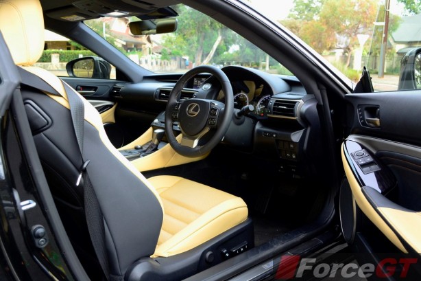 2015 Lexus RC 350 Sports Luxury interior