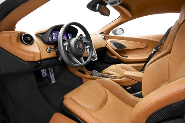 McLaren 570S Coupe interior