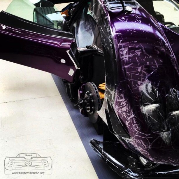 Pagani Zonda ZoZo front quarter