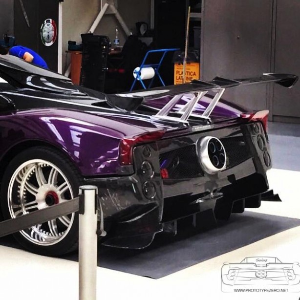 Pagani Zonda ZoZo rear quarter