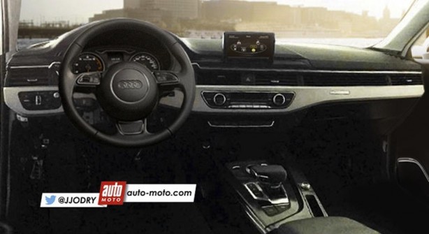 2016 Audi A4 render interior
