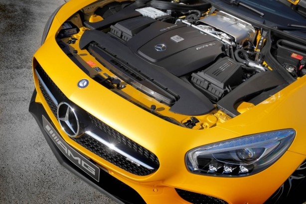 Mercedes-AMG GT S engine