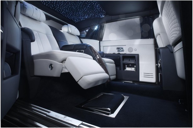 Rolls-Royce Phantom Limelight Collection cabin rear